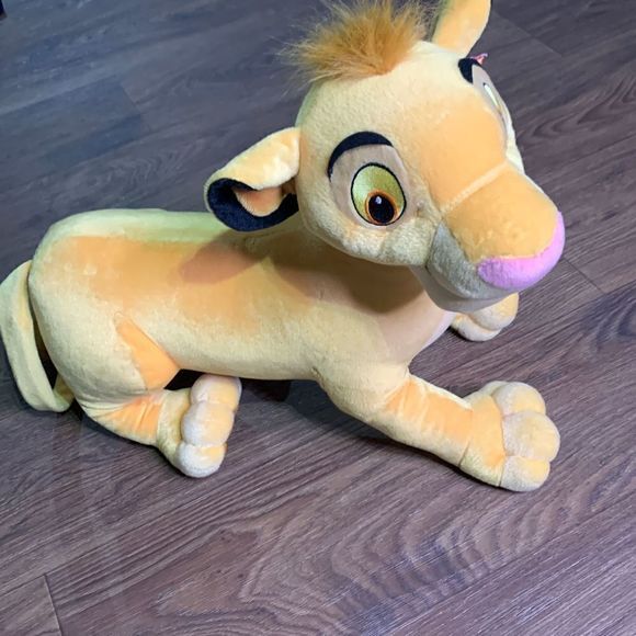 Disney‎ simba 22” plush.  Stuffed animal The Lion King big cat Y2K 2000 - Picture 1 of 6